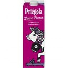 PRIEGOLA leche fresca desnatada 1 l